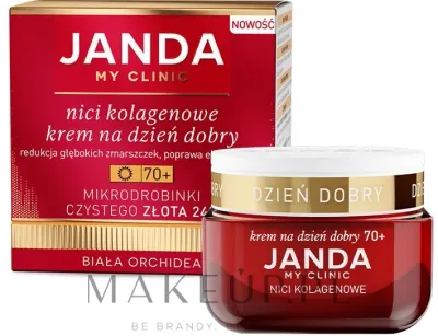 Крем для лица Janda My Clinic Collagen Threads дневной с коллагеном 70+ 50 мл