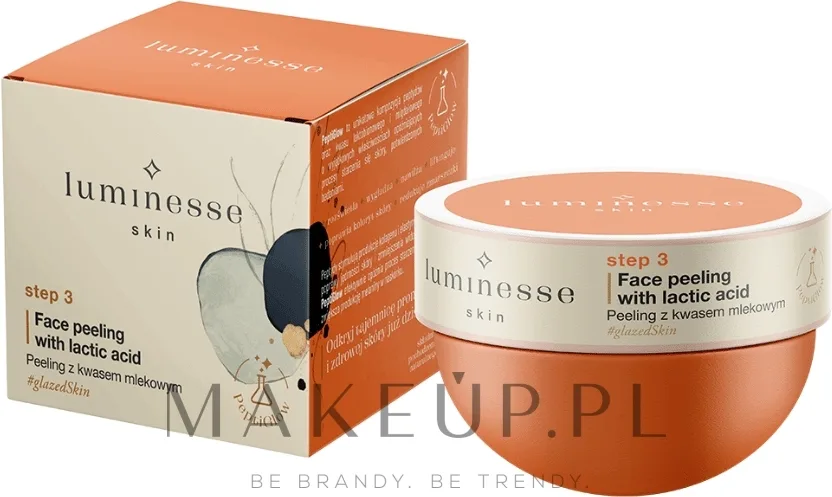 Luminesse Skin Face Peeling With Lactic Acid пилинг для лица с молочной кислотой AHA PHA и пептидами 75 мл