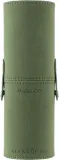 Набор кистей для макияжа Inglot Green Brush Tube Set 6 шт. в зелёном чехле — фото 2