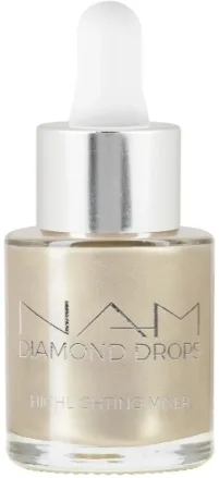 NAM Make Up Płynny rozświetlacz do twarzy - Хайлайтер для лица NAM Diamond Drops Mixer жидкий, с эффектом мягкого фокуса, 15 мл, оттенок 05