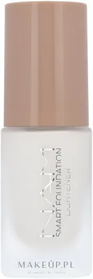 NAM Make Up Podkład do twarzy - Тональные капли-корректор NAM Smart Foundation Lightener осветляющие, 19 мл