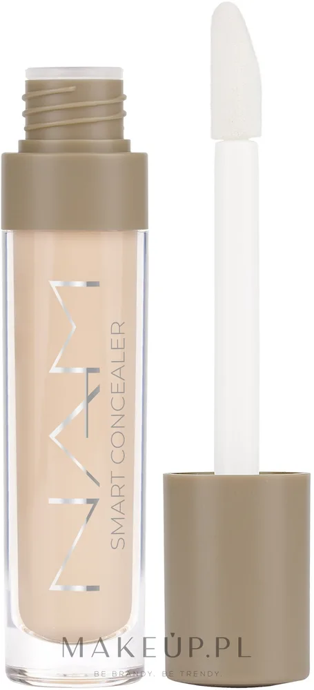 NAM Make Up Korektor do twarzy - Корректор для лица NAM Smart Concealer с лёгкой текстурой, выравнивает тон, 7 мл, оттенок 04