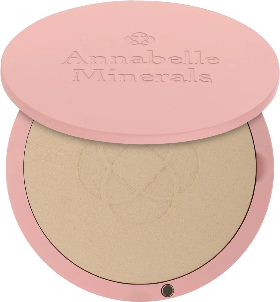 Минеральная прессованная тональная основа Annabelle Minerals Foundation, 8.5 г, оттенок Golden Light