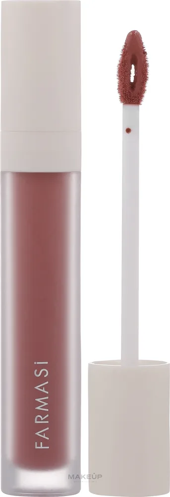 Жидкая помада для губ Farmasi Matte Liquid матовая, оттенок 02 - Au Natural