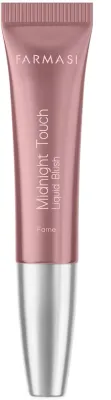 Румяна для щёк Farmasi Midnight Touch Liquid Blush жидкие, с аппликатором-подушечкой, 12 мл, оттенок Fame