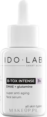 Idolab B-Tox Intense Super Anti Aging — антивозрастная сыворотка с DMAE и аминокислотным комплексом, 30 мл