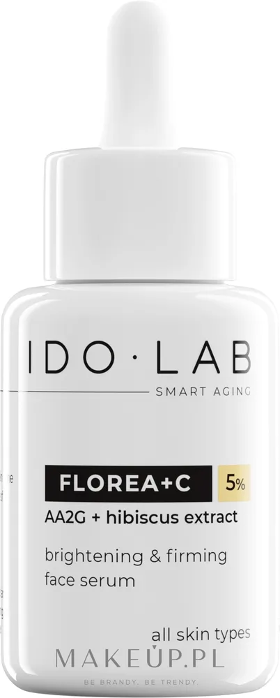 Idolab Florea + C 5% Brightening — осветляющая сыворотка с витамином C и экстрактом гибискуса, 30 мл
