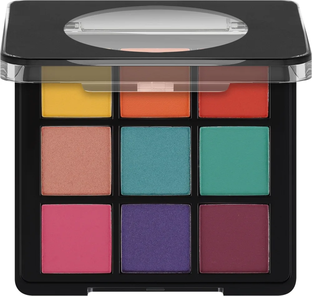 Палетка теней для век Flormar Eye Shadow Palette 9 оттенков, оттенок 002 - Ready The Party