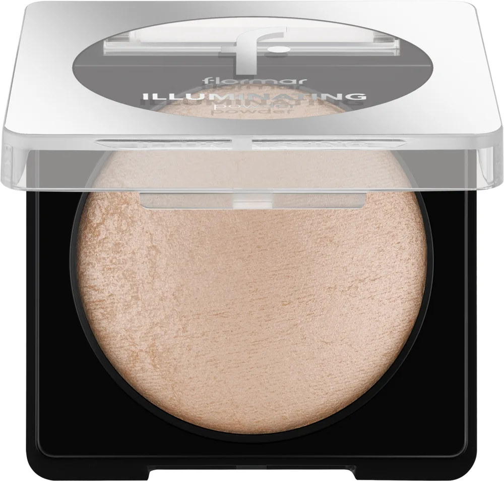 Пудра-хайлайтер Flormar Illuminator Powder для лица, сияющий финиш, 7 г, оттенок 02 - Midnight Star