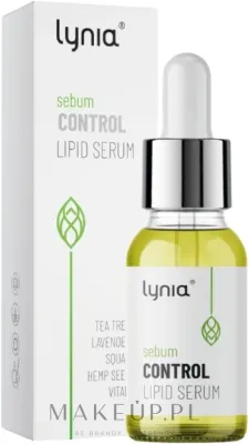 Lynia Sebum Control Lipid Serum — масляная себорегулирующая сыворотка с коноплёй и чайным деревом, 15 мл