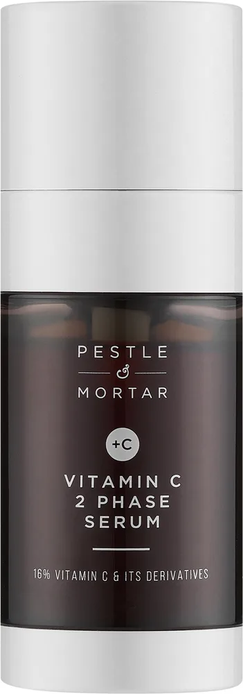 Pestle & Mortar Vitamin C 2 Phase Serum — двухфазная сыворотка с 16% витамина C, 40 мл