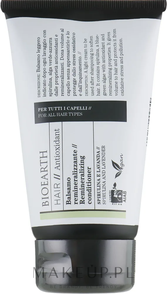 Восстанавливающий кондиционер для всех типов волос Bioearth Hair Remineralising Conditioner 150 мл