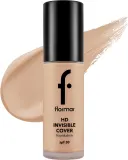 Тональная основа Flormar HD Invisible Cover Foundation SPF 30 сияющая, 30 мл, оттенок 040 - Light Ivory — фото 1