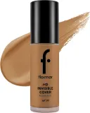 Тональная основа Flormar HD Invisible Cover Foundation SPF 30 сияющая, 30 мл, оттенок 110 - Golden Beige — фото 1