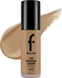 Тональная основа Flormar HD Invisible Cover Foundation SPF 30 сияющая, 30 мл, оттенок 120 - Honey — фото 1