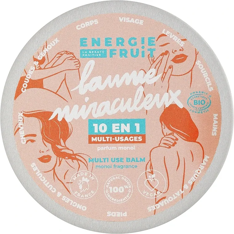 Energie Fruit Multy Use Balm 10in1 Monoi — многофункциональный бальзам 10 в 1 с маслом монои, 90 г