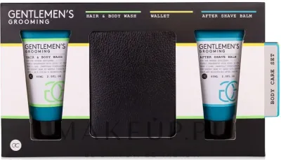Набор Accentra Men's Collection Cool Mint & Lime гель для душа 60 мл бальзам после бритья 60 мл и аксессуар
