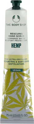 Скраб для рук The Body Shop Rescuing Hand Scrub кремовый, 3 в 1, 75 мл