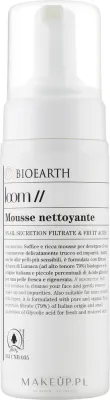 Bioearth Loom Cleansing Mousse очищающий мусс с муцином улитки и гликолевой кислотой 150 мл