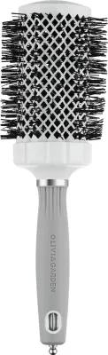 Круглая щётка для укладки волос Olivia Garden Expert Blowout Grip Wavy Bristles 55 мм