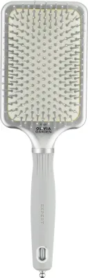 Прямоугольная щётка для волос Olivia Garden Expert Care Rectangular Nylon Silver L