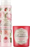 Набор Nesti Dante Romantica Florentine Rose & Peony жидкое мыло 300 мл и ароматическая свеча 160 г — фото 1