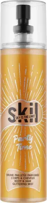Skil Party Time спрей для тела и волос парфюмированный 250 мл, мерцающий фруктово-сладкий аромат