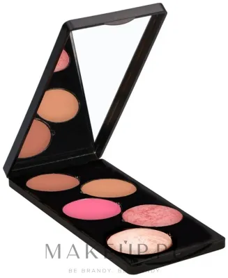 Палетка для макияжа лица Make-Up Studio Shape & Glow Cheek Palette