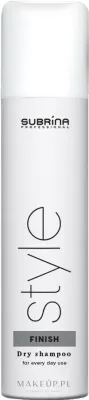 Subrina Professional Subrina Style Finish Dry Shampoo - Сухой шампунь для волос Subrina Style Finish Dry Shampoo, матовый текстурайзер, 200 мл
