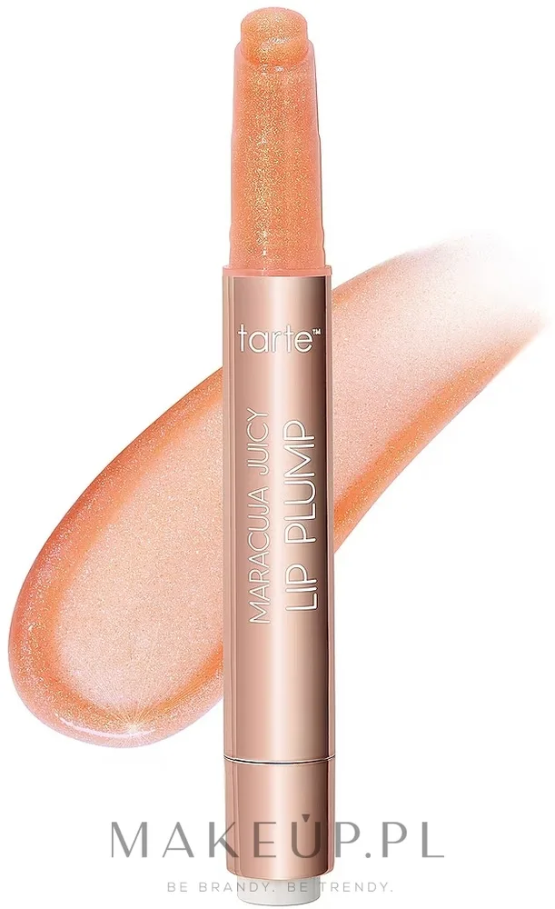 Tarte Cosmetics Maracuja Juicy Shimmer Glass Lip Plump блеск для губ с шиммером плампер глянцевый с гиалуроновой кислотой 2.7 г, оттенок Peach