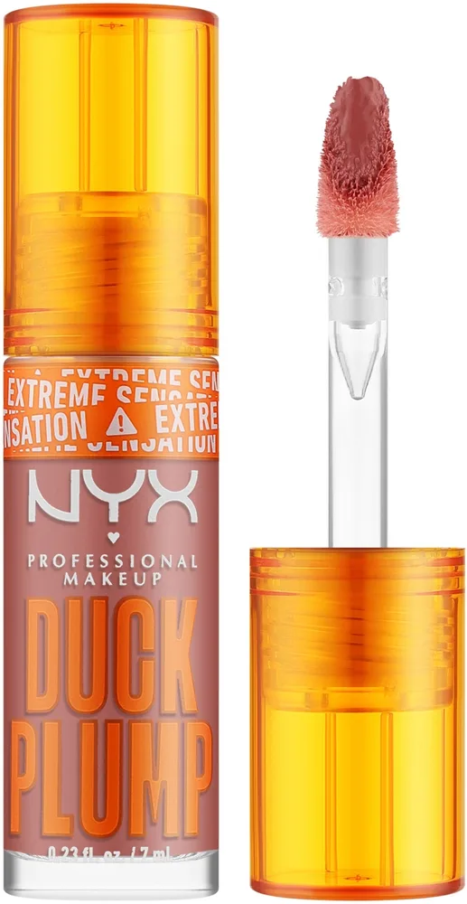 NYX Professional Makeup Błyszczyk do ust - Блеск для губ NYX Duck Plump с эффектом объёма, оттенок 03 - Nude Swings