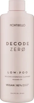 Шампунь для волос Montibello Decode Zero Low-Poo Shampoo, с маслом авокадо, для ежедневного ухода, 300 мл или, 300 мл