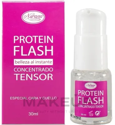 Концентрированная сыворотка для лица Nurana Protein Flash Tensor с эффектом лифтинга 30 мл