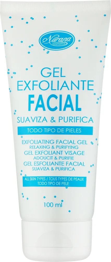 Отшелушивающий гель для лица Nurana Facial Exfoliating Gel с перлитом, 100 мл