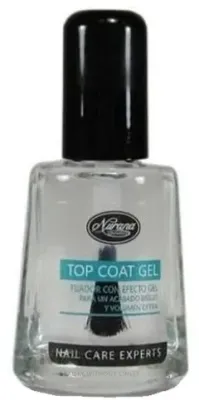 Закрепитель для ногтей Nurana Top Coat Gel, с блеском, 10 мл