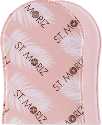 St.Moriz St. Moriz Coconut Tanning Mitt - Рукавица для нанесения автозагара St. Moriz Coconut Tanning Mitt велюровая, розовая, универсальный размер