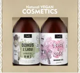 Набор гелей для душа LaQ Peony & Wild Boar мужской с экстрактом дуба и пион 2x500 мл — фото 1