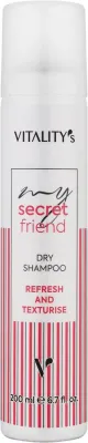 Сухой шампунь для волос Vitality's My Secret Friend Dry Shampoo, с эффектом прохлады, 200 мл