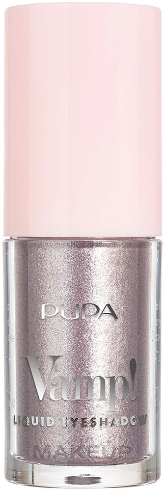 Тени для век Pupa Milano Vamp! Liquid жидкие, оттенок 003 - Smokey Lilac