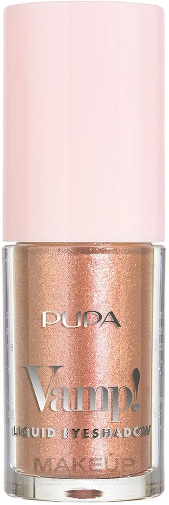 Тени для век Pupa Milano Vamp! Liquid жидкие, оттенок 008 - Copper