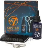 Мужской набор для бороды W7 This Beard is Taken масло с макадамией и камелией ножницы и расческа 30 мл уценка — фото 1