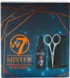Мужской набор для бороды W7 This Beard is Taken масло с макадамией и камелией ножницы и расческа 30 мл уценка — фото 3