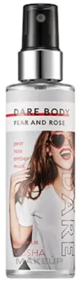 Мист для тела Missha Dare Body Mist Pear And Rose смягчающий, с ароматом груши и розы, 105 мл