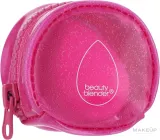 Набор Beautyblender Glitter Starter Set спонж для макияжа с блестками твердое мыло 16 г силиконовый коврик и косметичка — фото 3