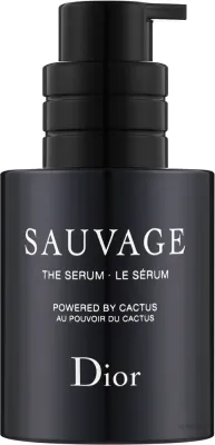 Dior Sauvage The Serum Powered By Cactus — сыворотка для лица с экстрактом кактуса и гиалуроновой кислотой, 50 мл