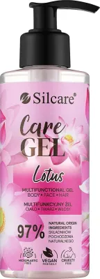 Silcare Lotus Care Gel гель для лица, тела и волос с лотосом, ниацинамидом и пантенолом 275 мл