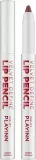 Карандаш для губ Inglot Playinn Velvet Define Lip Pencil сатиновый, выдвижной, 1,6 г, оттенок 66 - Muted Berry — фото 1