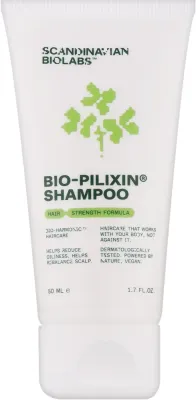 Шампунь для волос Scandinavian Biolabs Bio-Pilixin Shampoo+ укрепляющий, мини, 50 мл