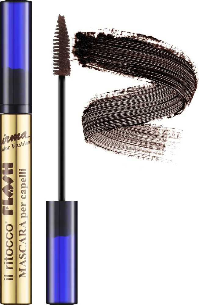 Тушь для волос Irma Color Fashion by Extreme Il Ritocco Flash Mascara, для маскировки седины, смывается шампунем, 9 мл, оттенок 219 - Castano Dorato