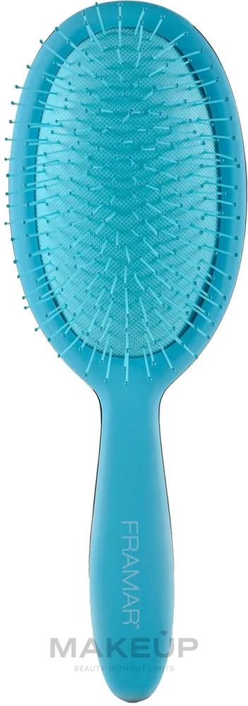 Framar Detangle Brush Peek-A-Blue щетка для волос распутывающая расческа для влажных и сухих волос синяя 1 шт